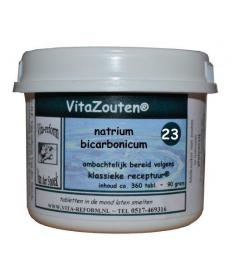 Natrium bicarbonicum VitaZout Nr. 23