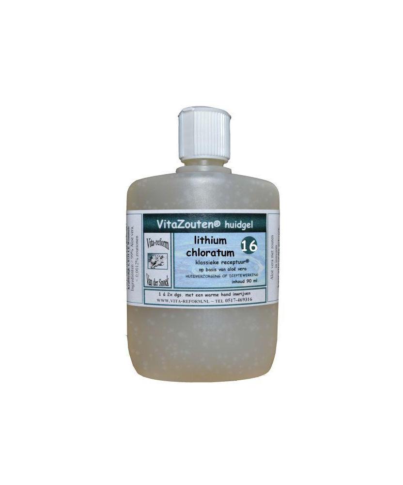 Lithium chloratum huidgel Nr. 16