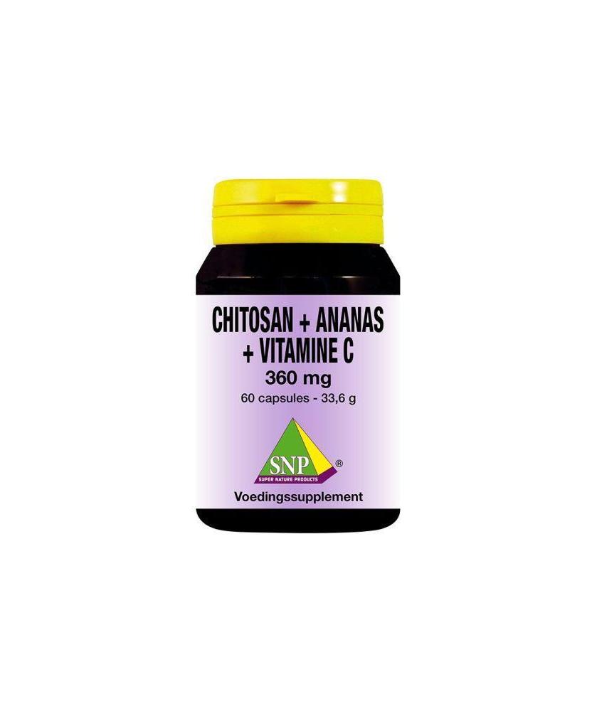Chitosan ananas vitamine C 360 mg