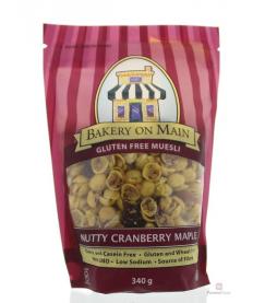 Muesli nutty cranberry