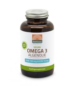 Vegan omega 3 algenolie DHA 150 mg EPA 75 mg