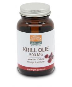 Krill olie omega 3 500 mg