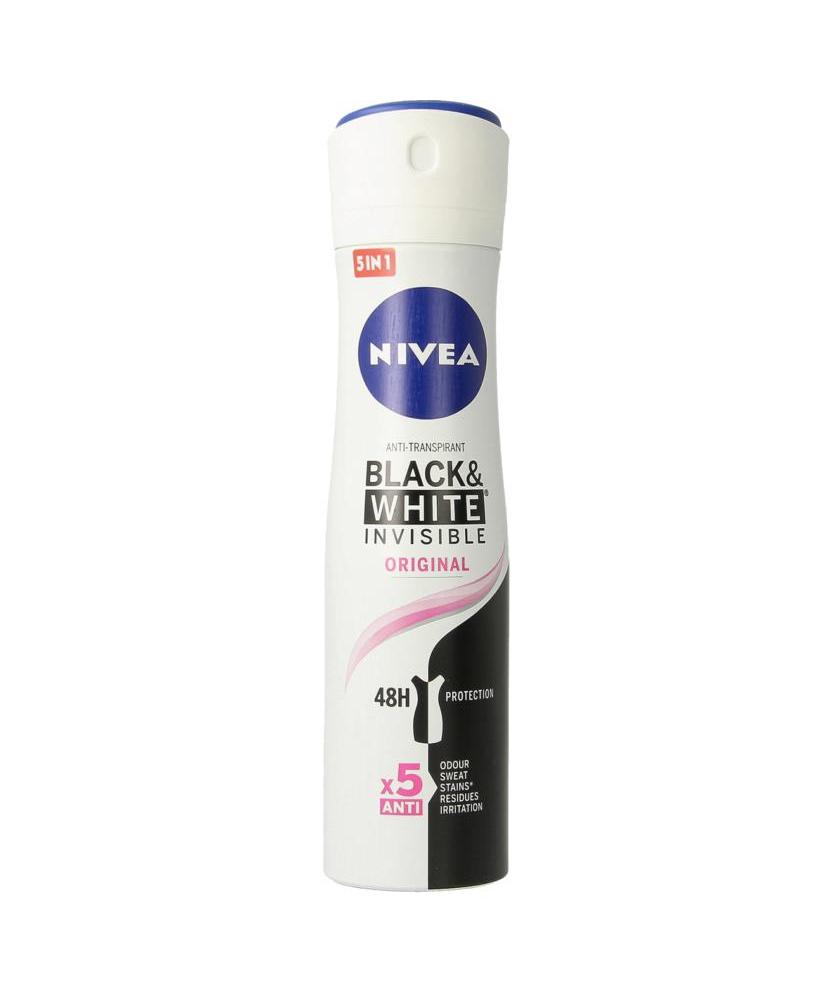 Deodorant invisible black & white spray original