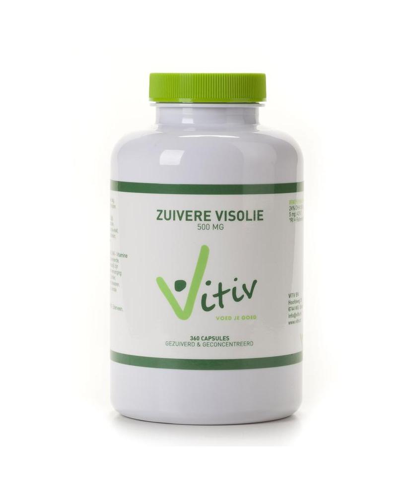 Zuivere visolie 500 mg
