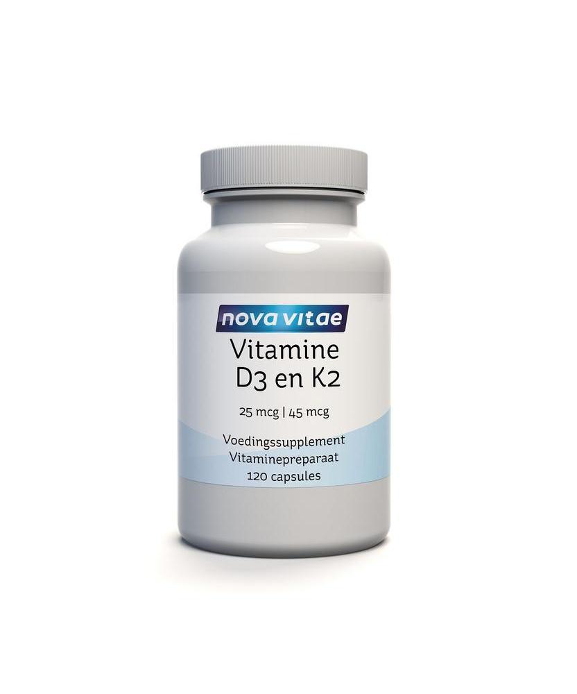 Vitamine D3 25 mcg K2 45 mcg