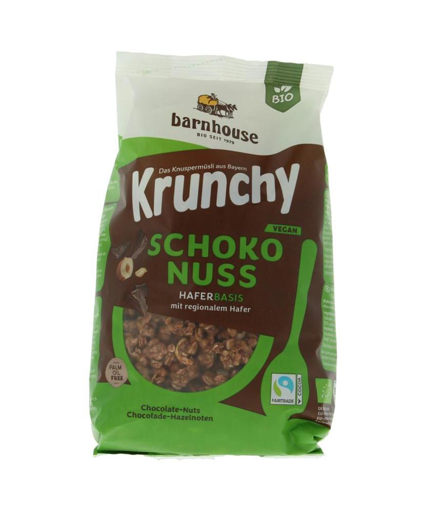 Krunchy choco noten bio