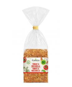 Crackers tomaat mozarella bio