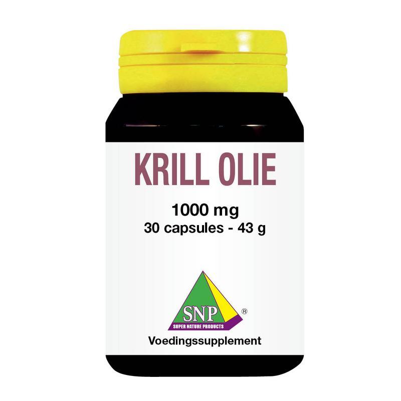 Krill olie 1000 mg one a day