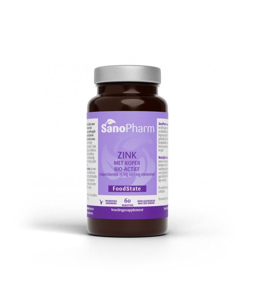 Zink 15 mg & koper 1 mg