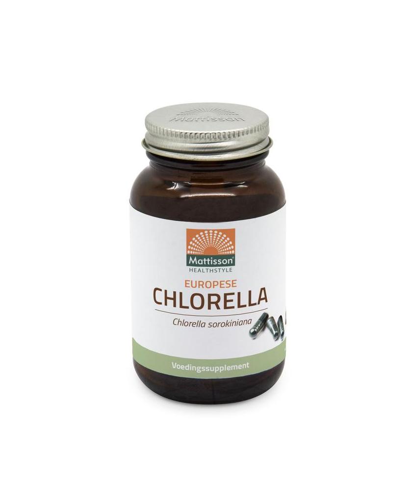 Europese chlorella capsules 775 mg bio