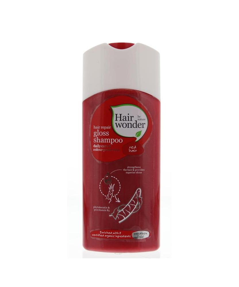 Hair repair gloss shampoo red hair