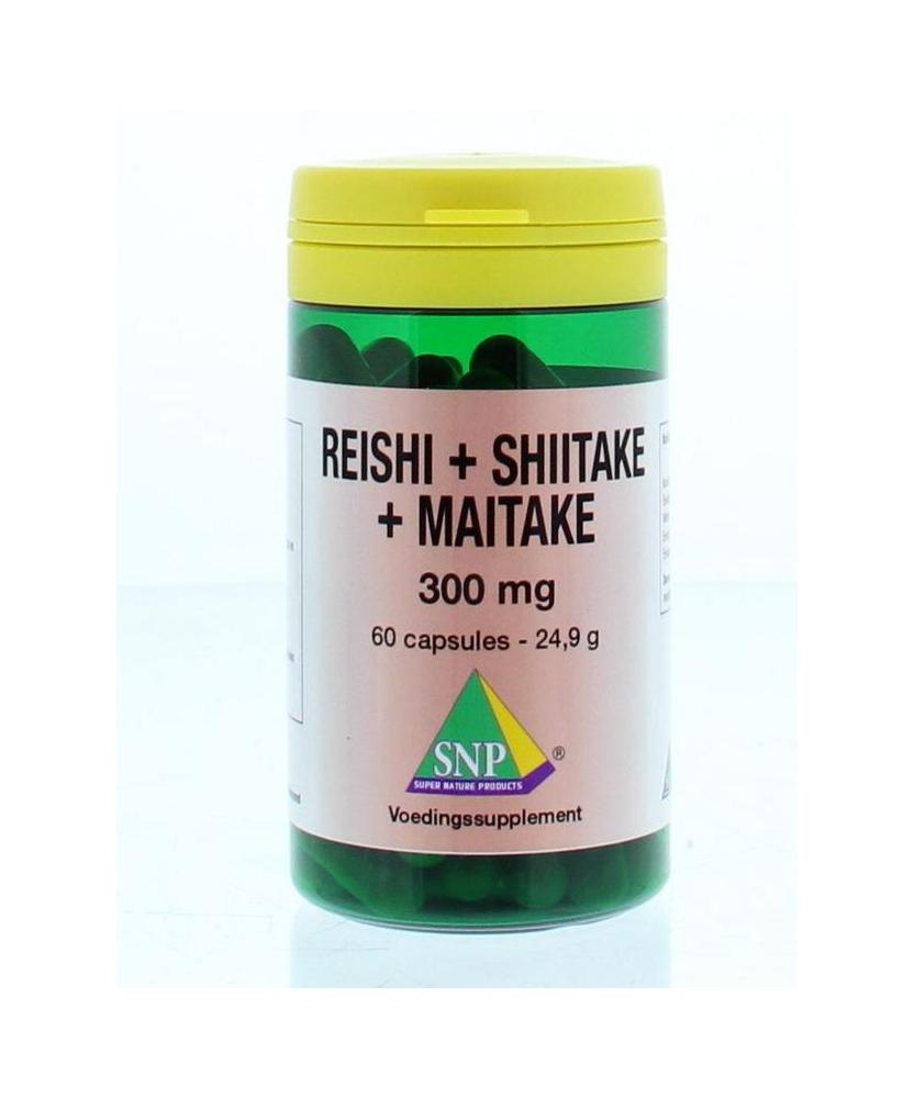 Reishi shiitake maitake 300 mg