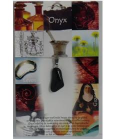 Hanger gezondheidssteen onyx