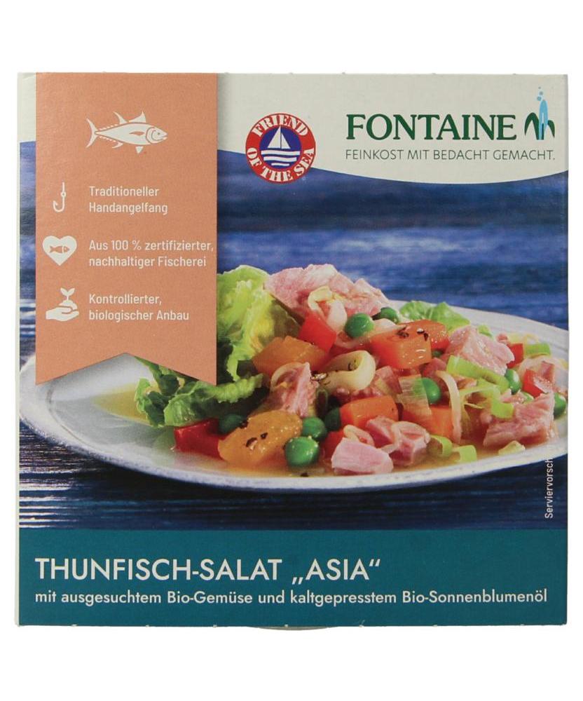 Aziatische tonijnsalade