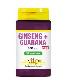 Ginseng guarana 400 mg puur