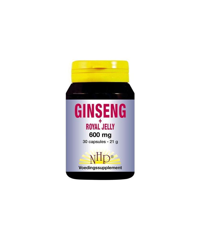 Ginseng royal jelly 600 mg