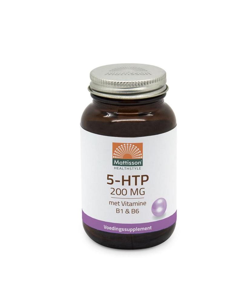 5-HTP 200 mg vitamine B1 & B6
