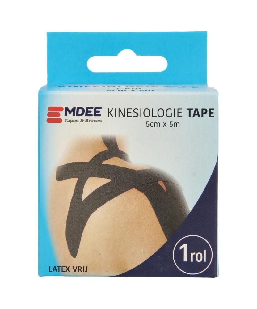 Kinesio tape zwart non cut