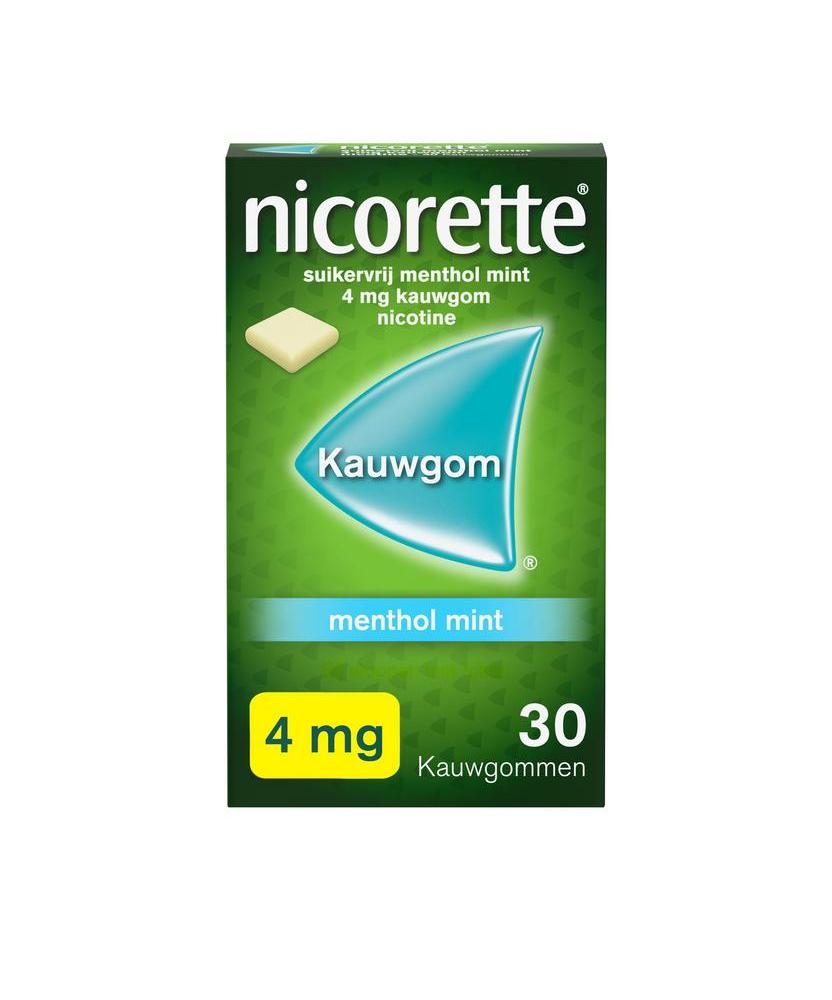 Kauwgom 4 mg menthol mint
