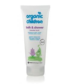 Organic children bath & shower lavender burst