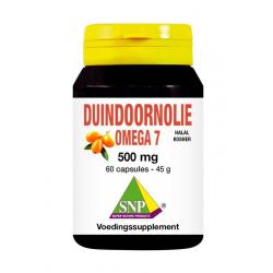Duindoorn olie omega 7 500 mg halal-kosher