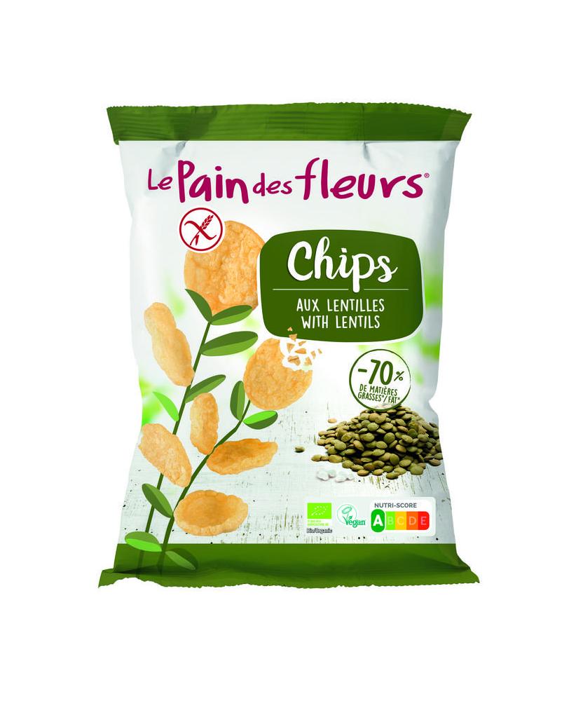 Chips met linzen bio
