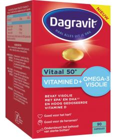 Vitaal 50+ omega/vitamine D