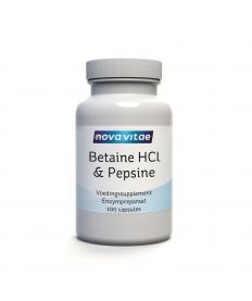 Betaine HCL 648 mg & pepsine 150 mg