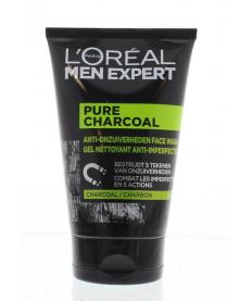 Men expert pure charcoal face wash