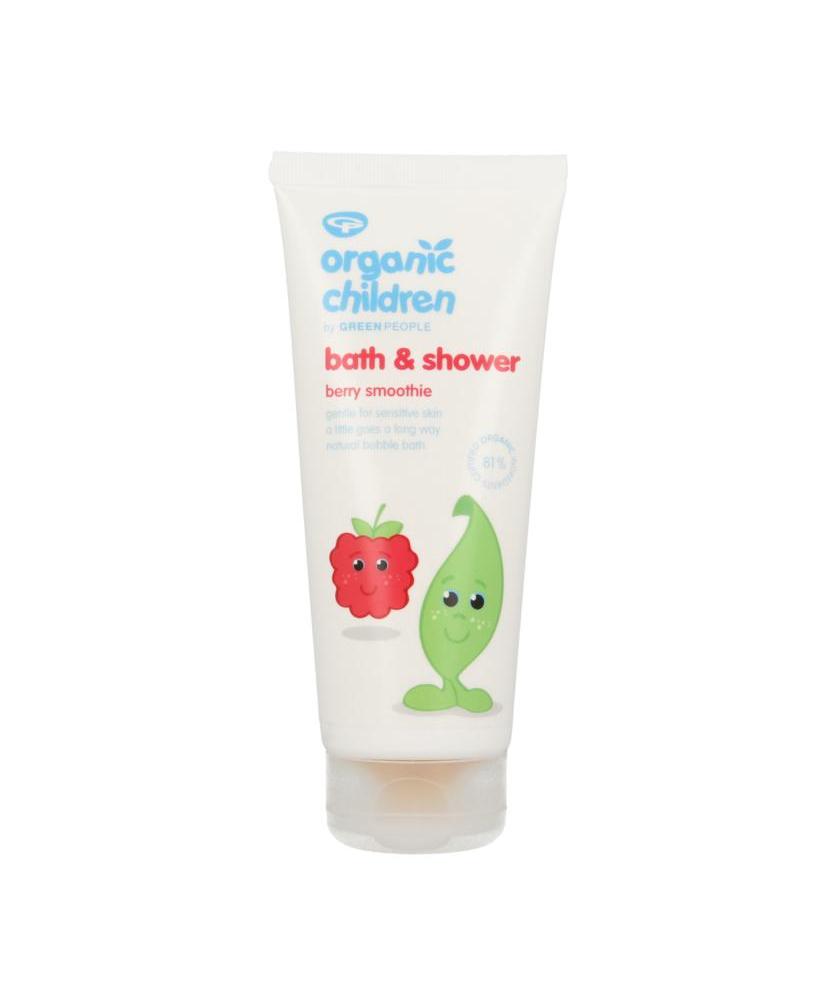 Organic children bad & douche gel berry smoothie