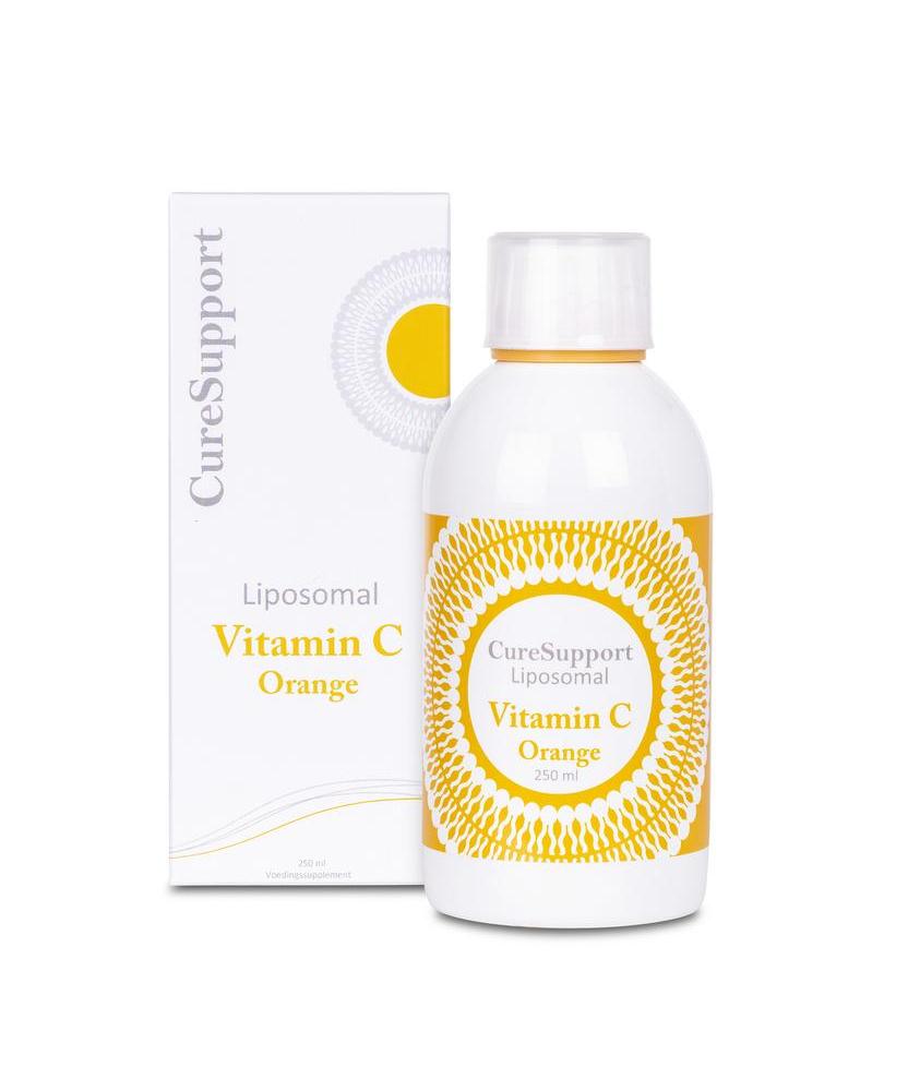 Liposomale vitamine C 500 mg orange (SF)