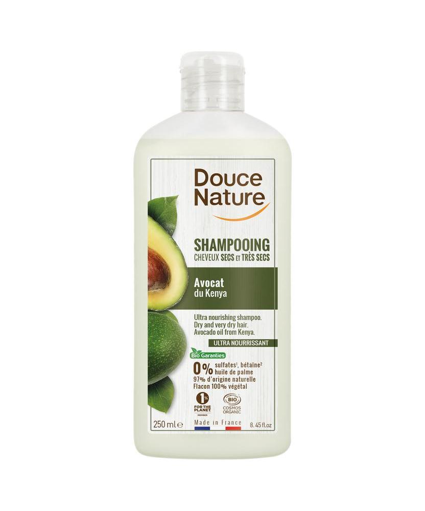 Shampoo verzorgend droog haar avocado bio