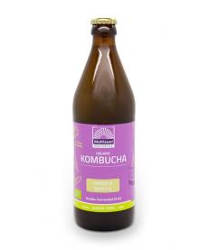 Kombucha ginger & matcha double fermented bio