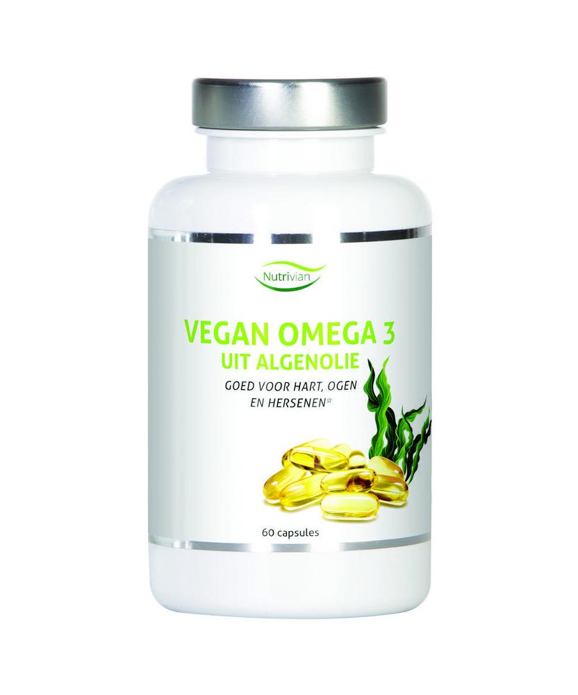 Vegan omega 3 uit algenolie