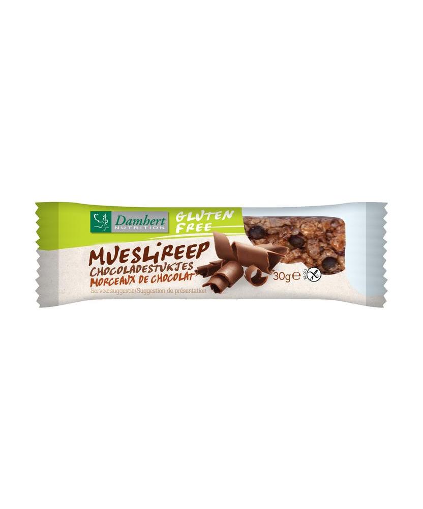 Mueslireep chocolade glutenvrij