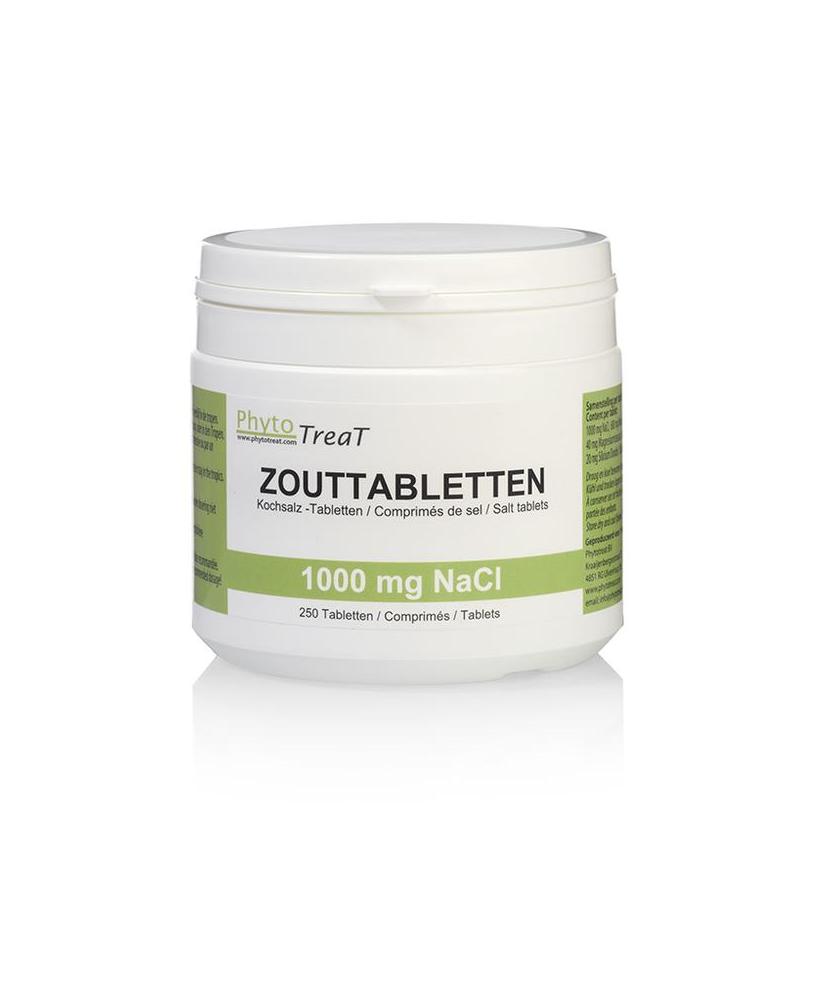 Zouttabletten 1000 mg NACL