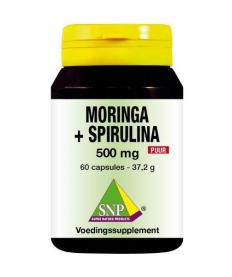 Moringa & spirulina 500 mg puur