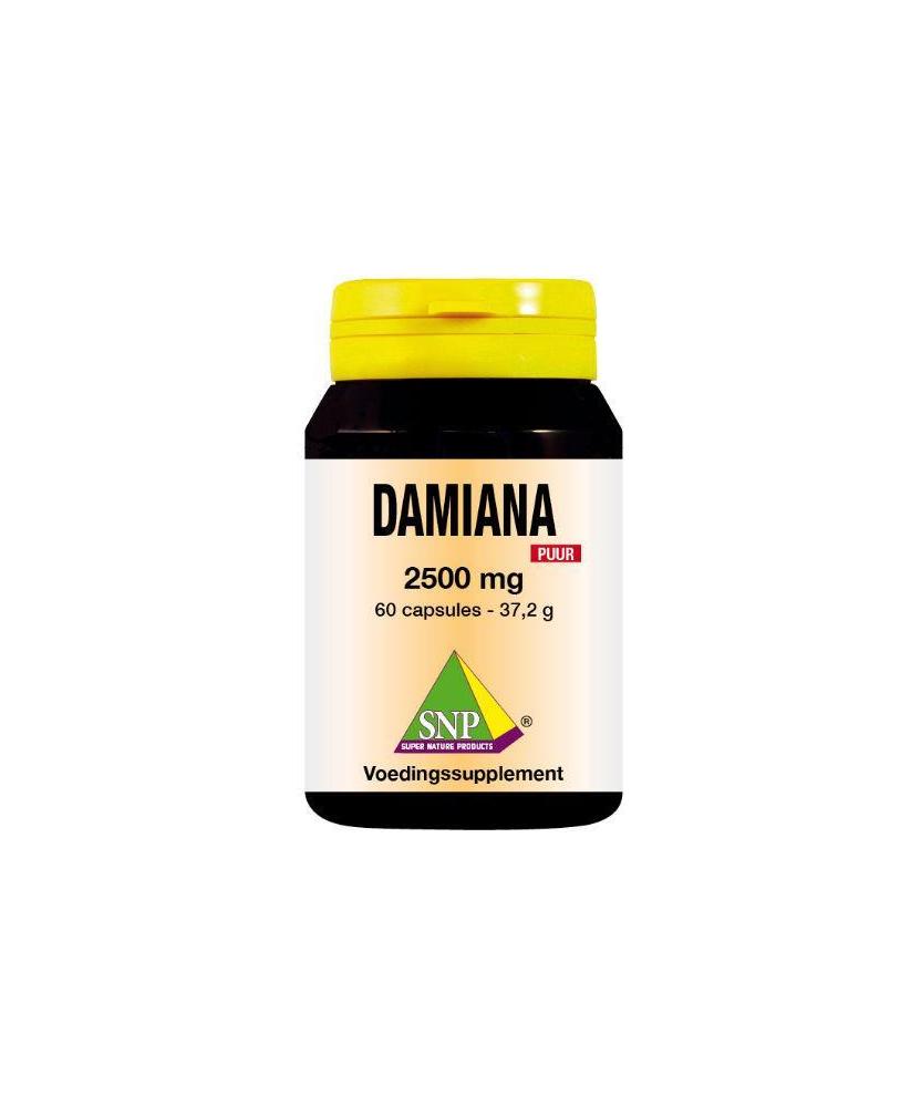 Damiana extract 2500 mg puur