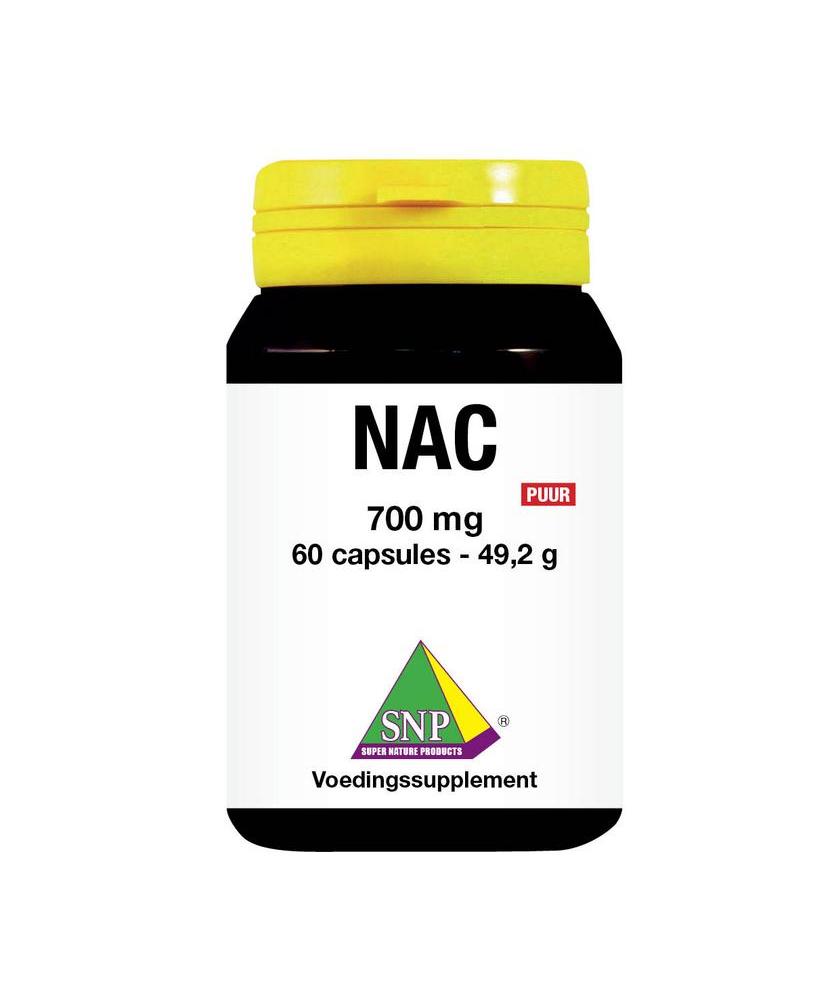 N-acetyl L-cysteine 700 mg puur