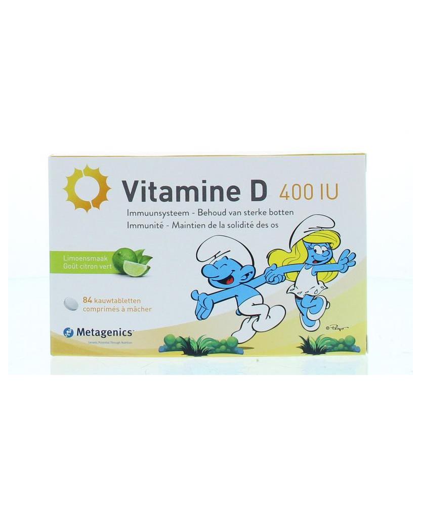 Vitamine D 400IU NF smurfen