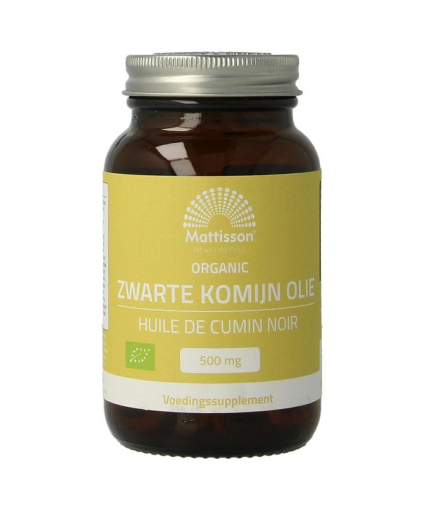 Organic zwarte komijn 500 mg bio
