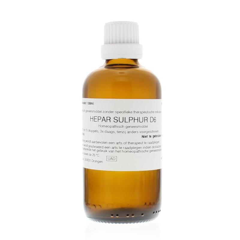 Hepar sulphur D6