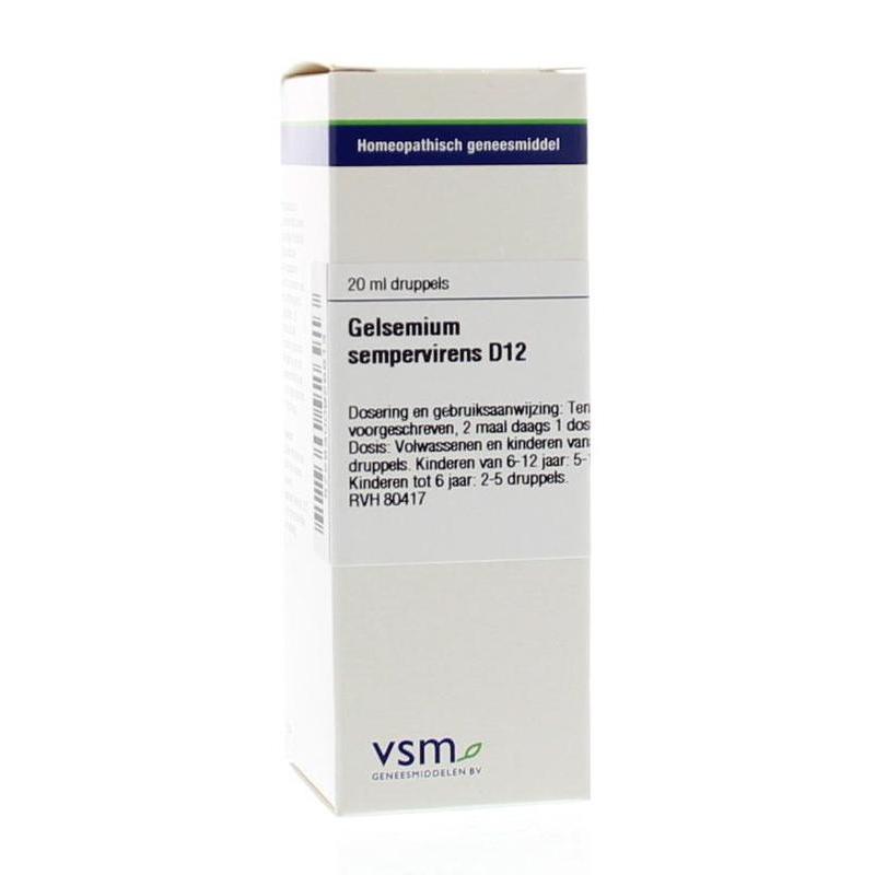 Gelsemium sempervirens D12