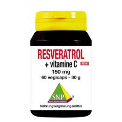 Resveratrol + vitamine C 150 mg puur