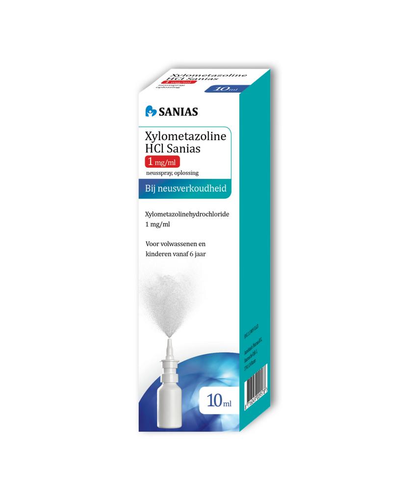 Xylometazoline HCI 1 mg spray