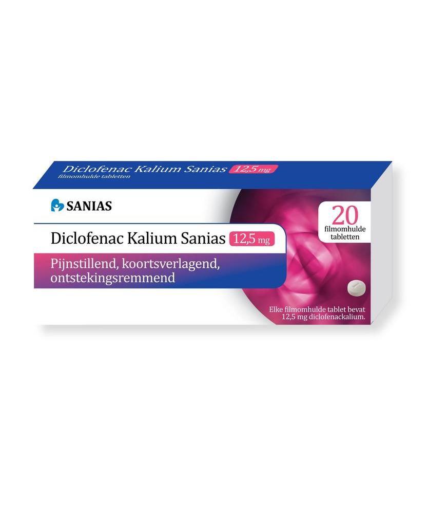 Diclofenac kalium 12.5 mg
