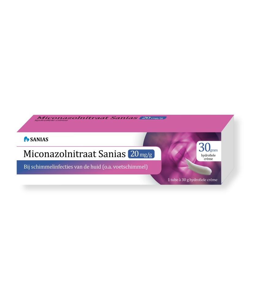 Miconazolnitraat 20 mg creme