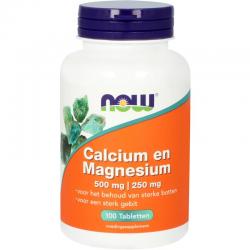 Calcium 500 mg en magnesium 250 mg