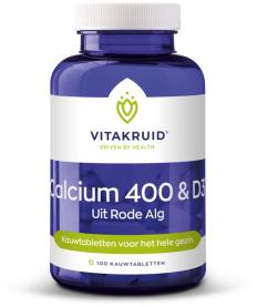 calcium 400&d3 uit rode alg vi