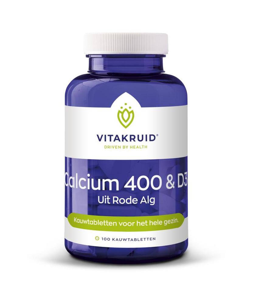 calcium 400&d3 uit rode alg vi